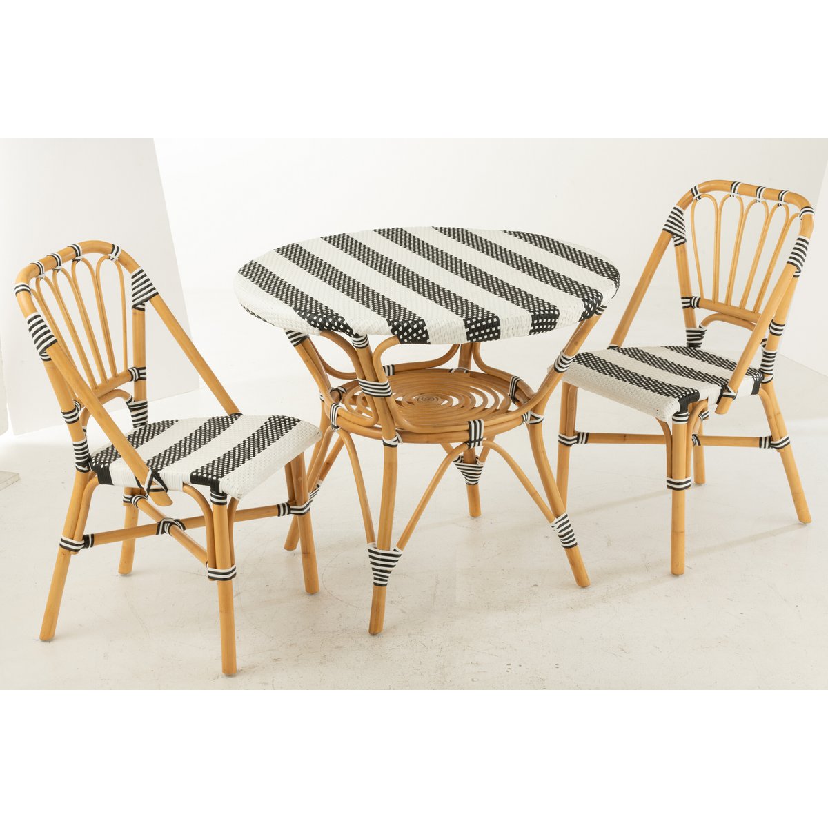 Table Live - Roard / Plastic - Natural / Black