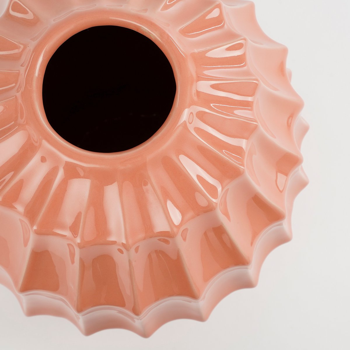 Vase Pippa - H33 x Ø27 cm - Céramique - Rose
