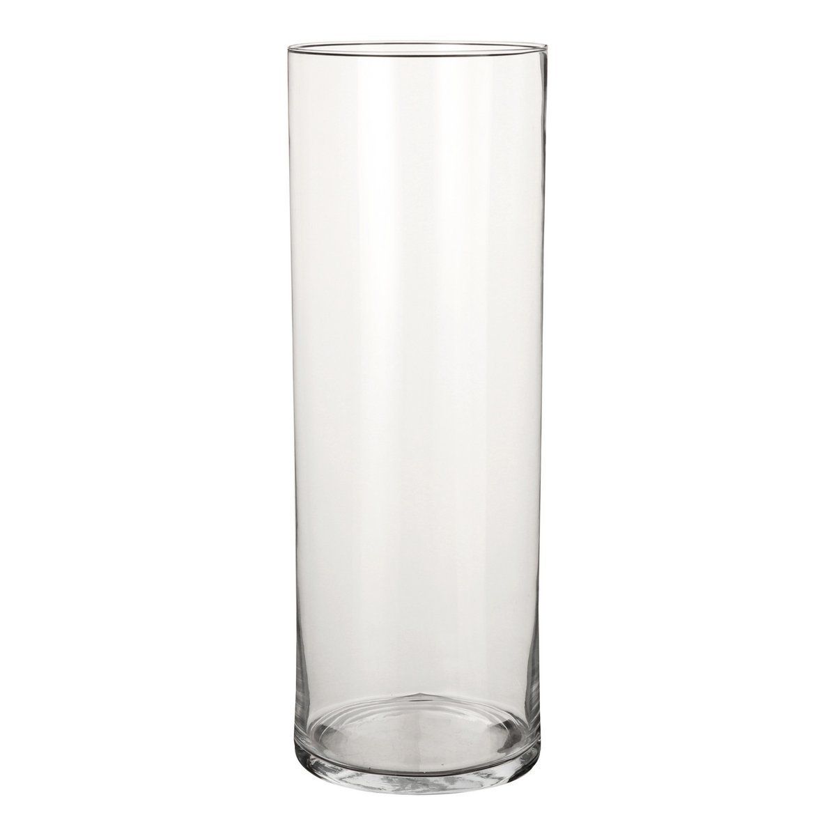 Vase Carly - H55 x Ø19 cm - Cylindre - Transparent