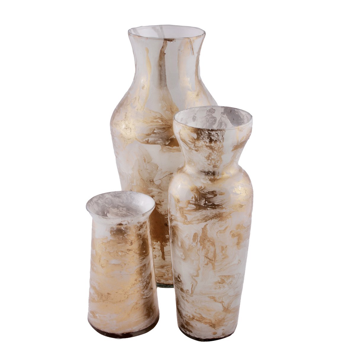 VASE EN VERRE SOLEIL S (Ensemble de 12)