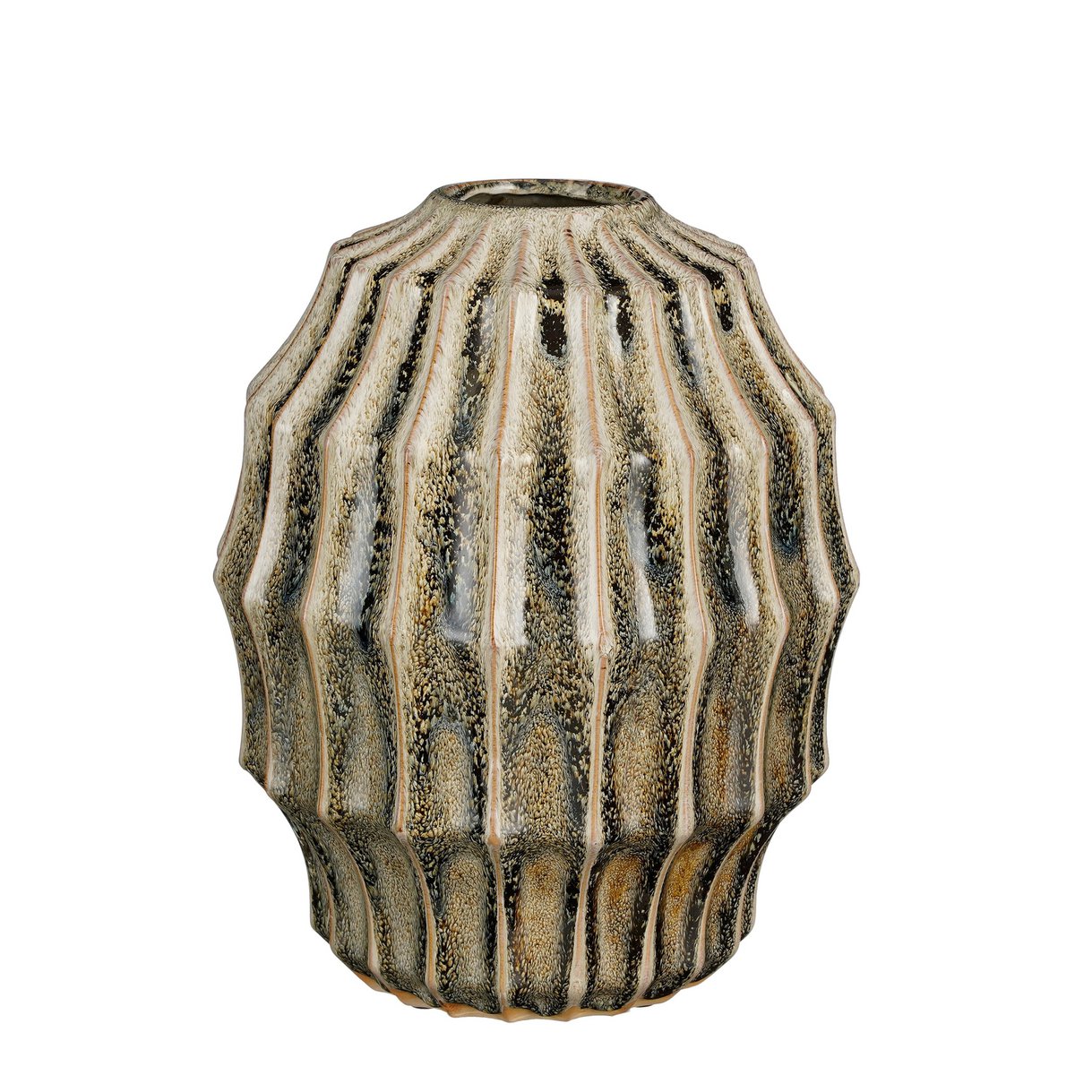 Vase Pippa - H33 x Ø27 cm - Céramique - Vert