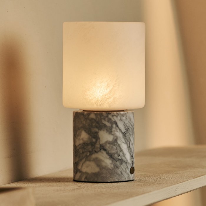 Cuyp White / Bianco Statuaritto - Lampe de Table en Marbre Blanc