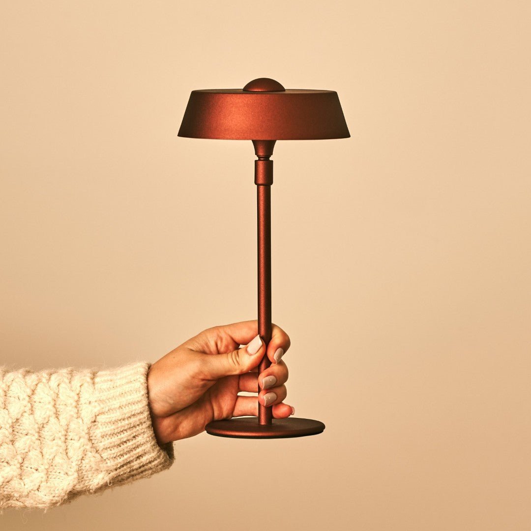 Luca Bronze - lampe rechargeable USB l minimaliste, ludique et dimmable
