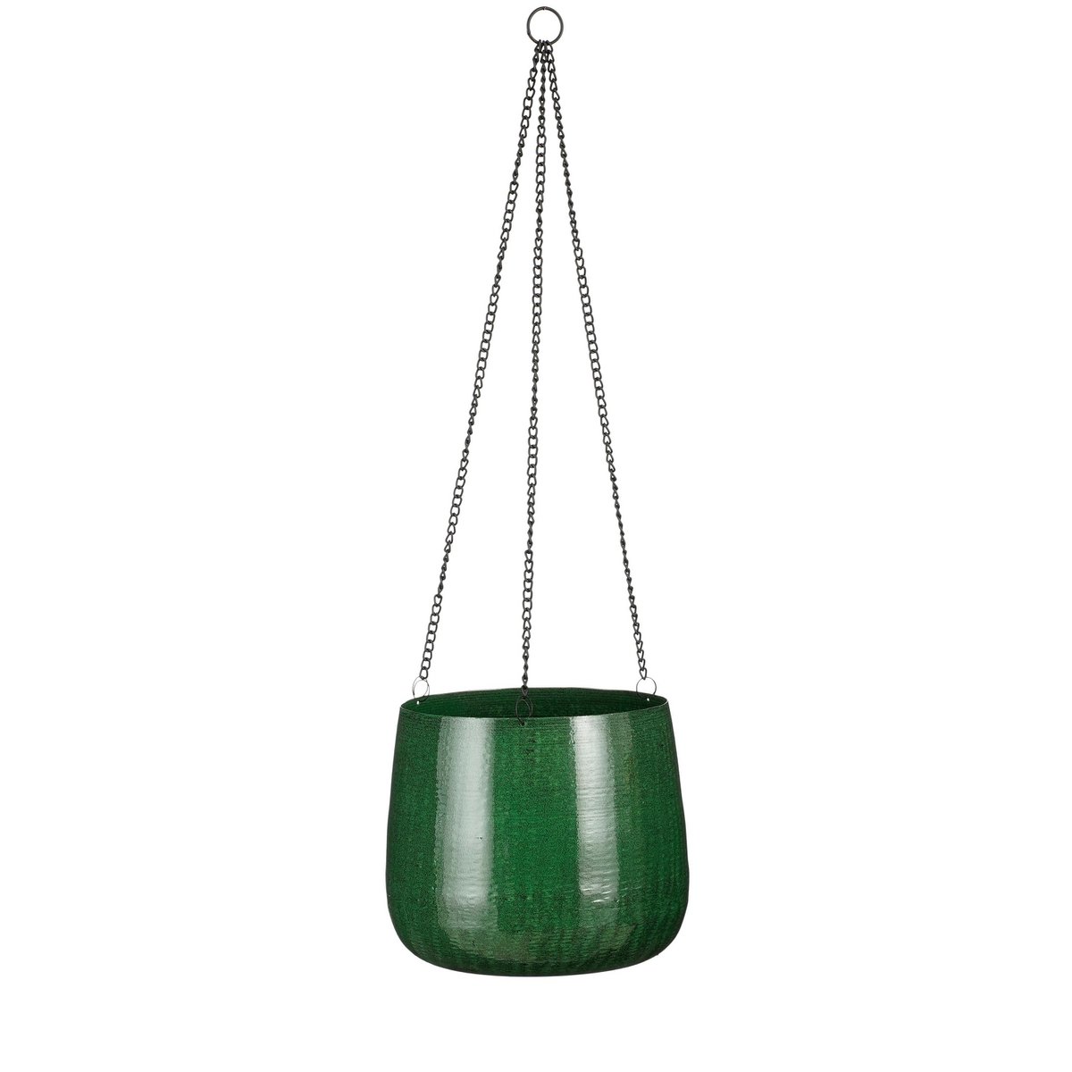 Benson Hangpot - H20 X Ø23 cm - Métal - vert foncé