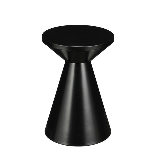Table d'appoint Jim - H45 X Ø31 cm - Fer - noir