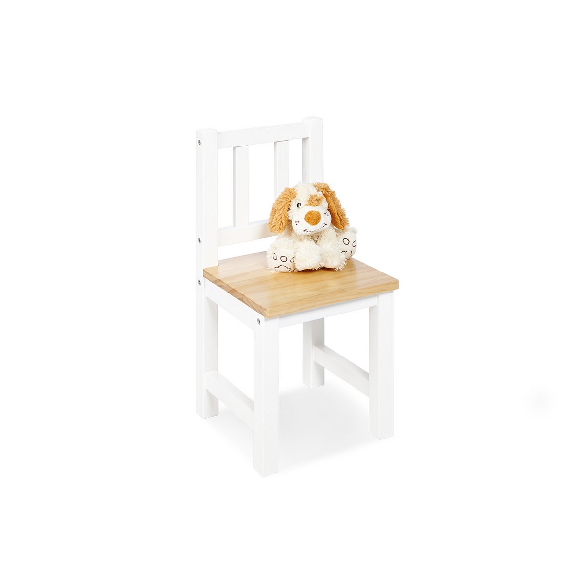 Chaise enfant 'Fenna', blanc/naturel
