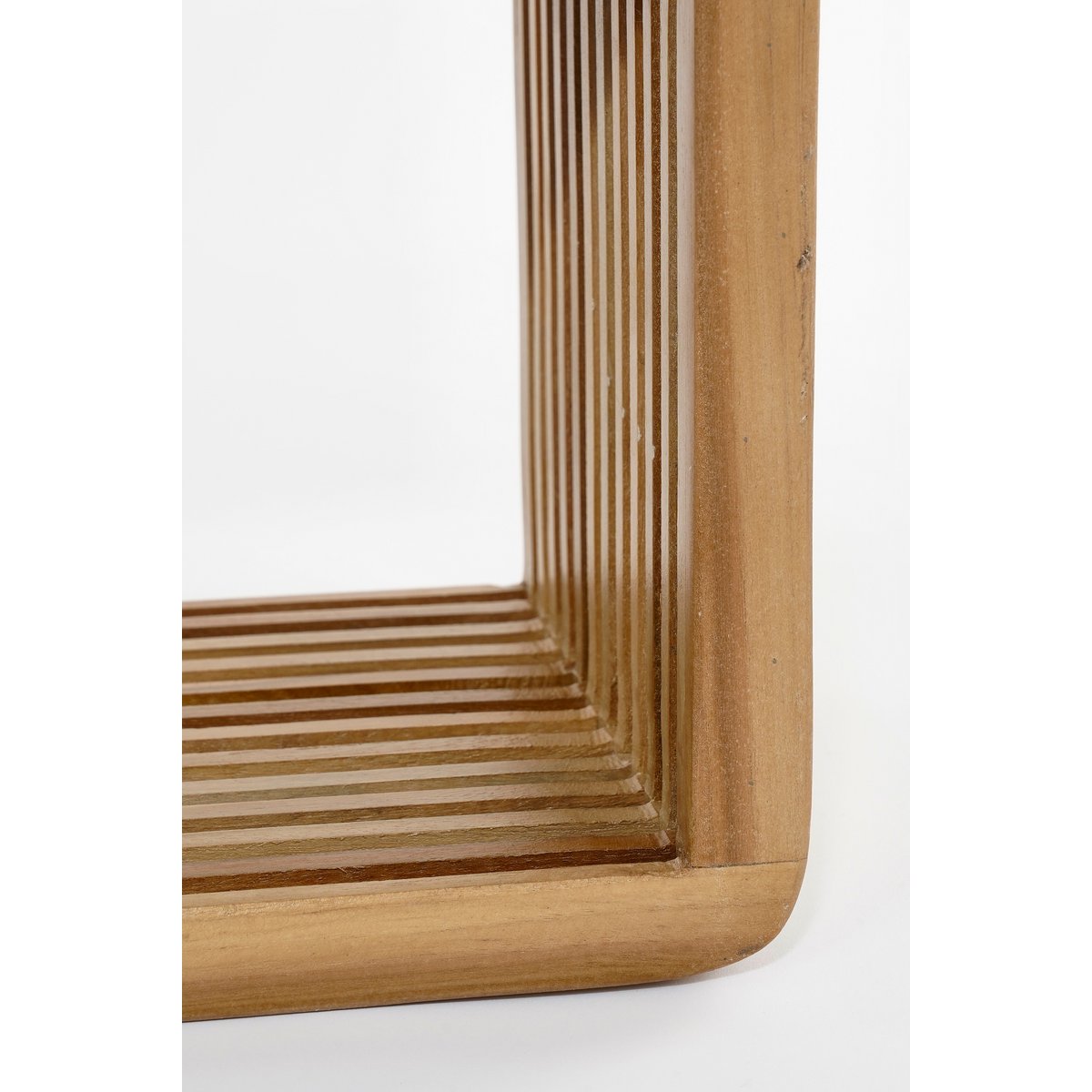 Étagère murale Josha flottante - Ensemble de 2 - L80 x B21 x H20 cm - bois recyclé - brun