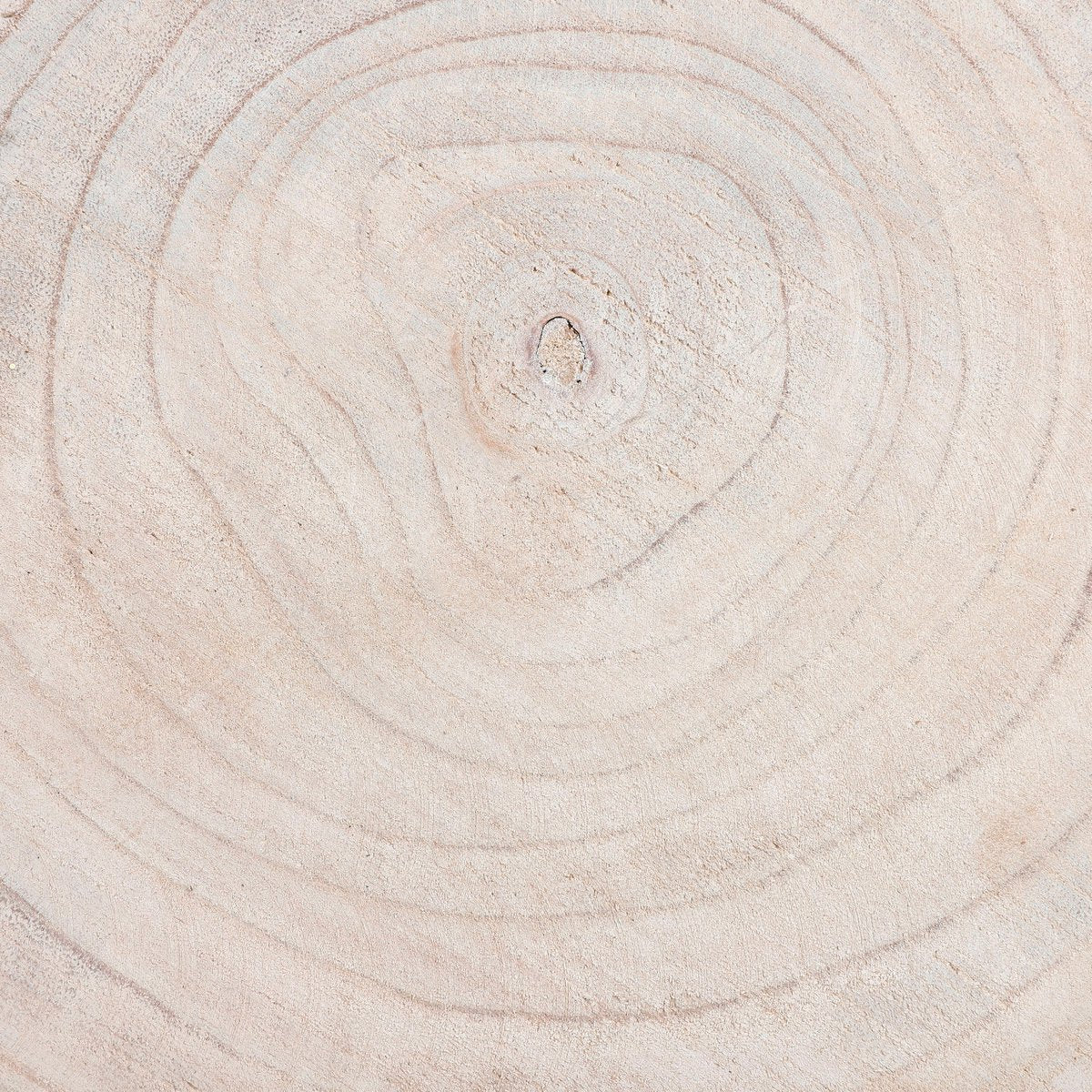 Table d'Appoint Tronc d'Arbre Pia / H14 x Ø40 cm - Marron clair