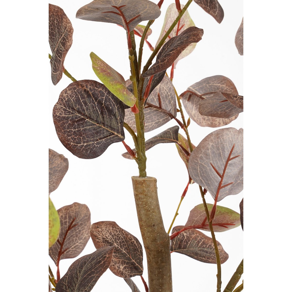 Eucalyptus Plant artificiel en pot de fleur - H150 x Ø30 cm - Bronze