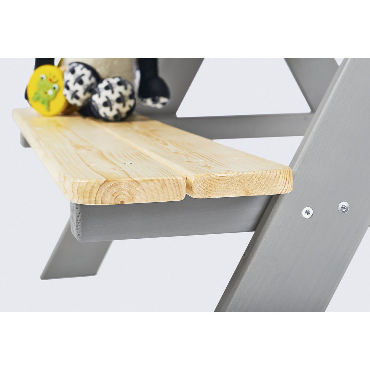 Banc de pique-nique pour enfants 'Nicki für 4', gris