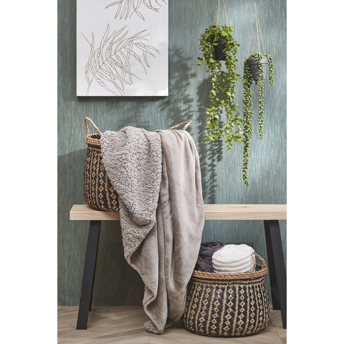 Canapé Plano - Bois d'épicéa - Marron clair