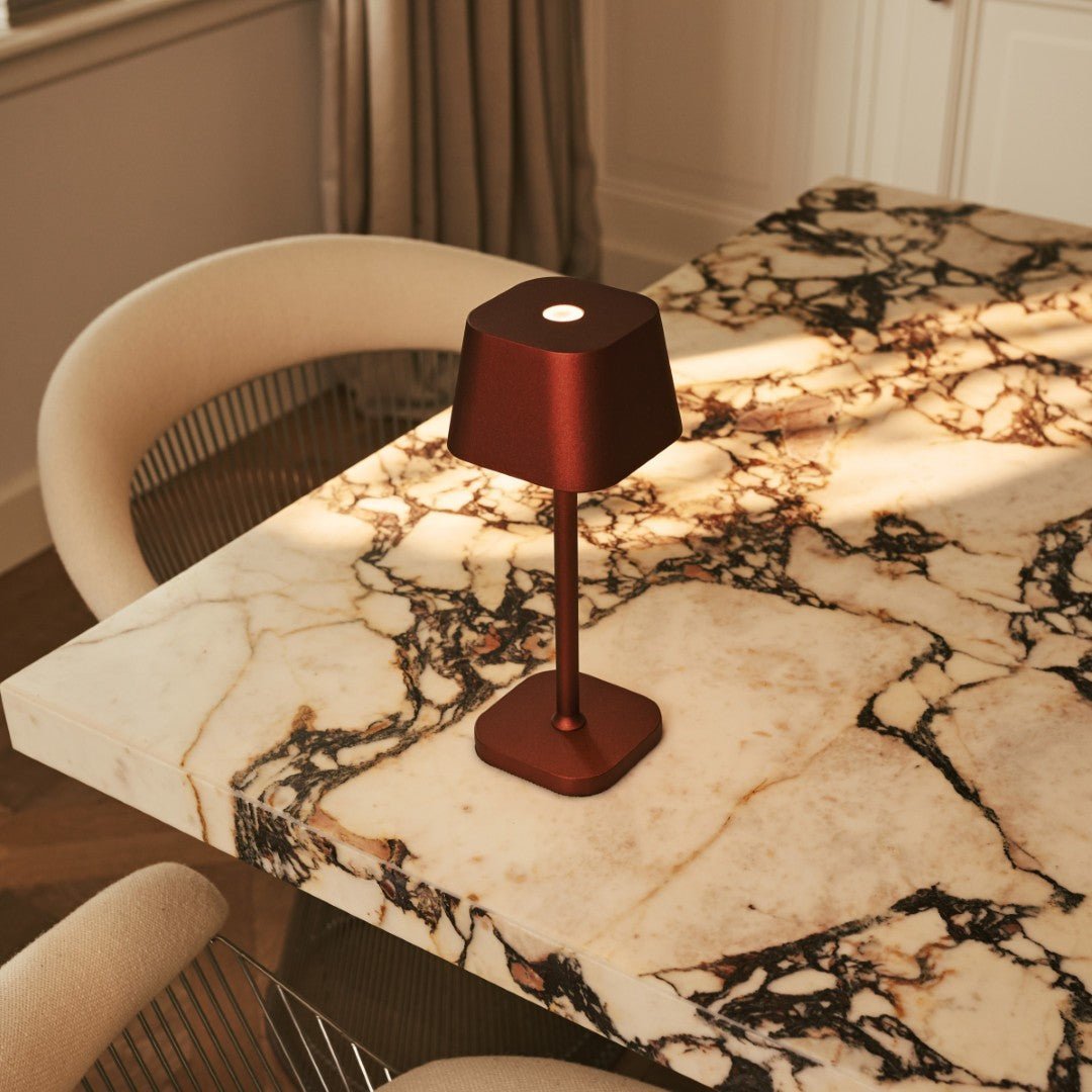 Ava Bronze - lampe de table rechargeable | Élégant, sans fil et dimmable