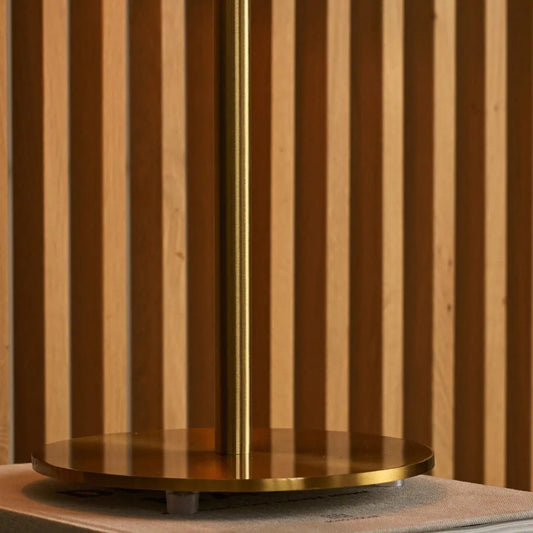 Lampe de table Lola Gold & Black – Design élégant en métal avec interrupteur marche/arrêt