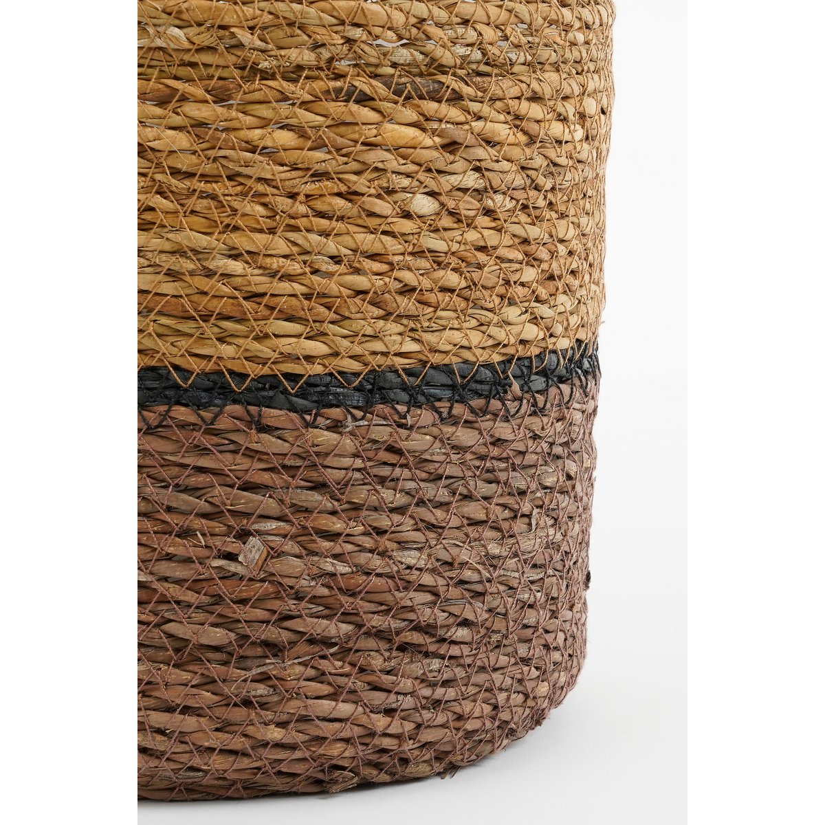 Panier de plante Damian - Ensemble de 2 - H20 X Ø20 cm - Merdonnais - Brun