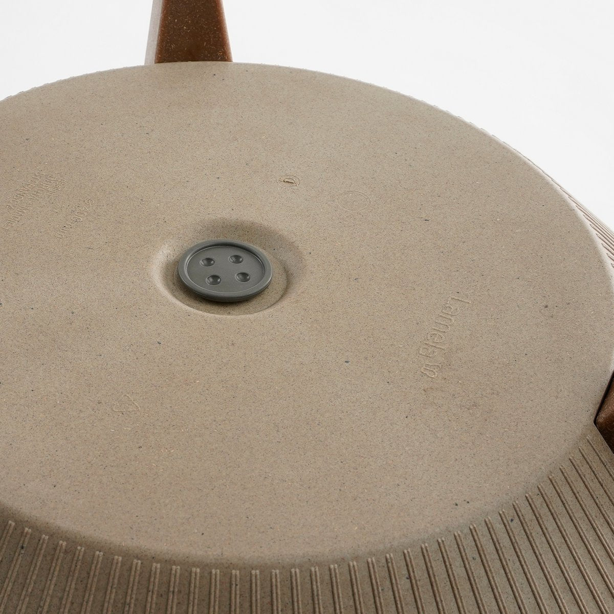 Pot de Fleurs sur Pieds Doppio - H21 x Ø40 cm - Polypropylène - FSC Mix - Taupe