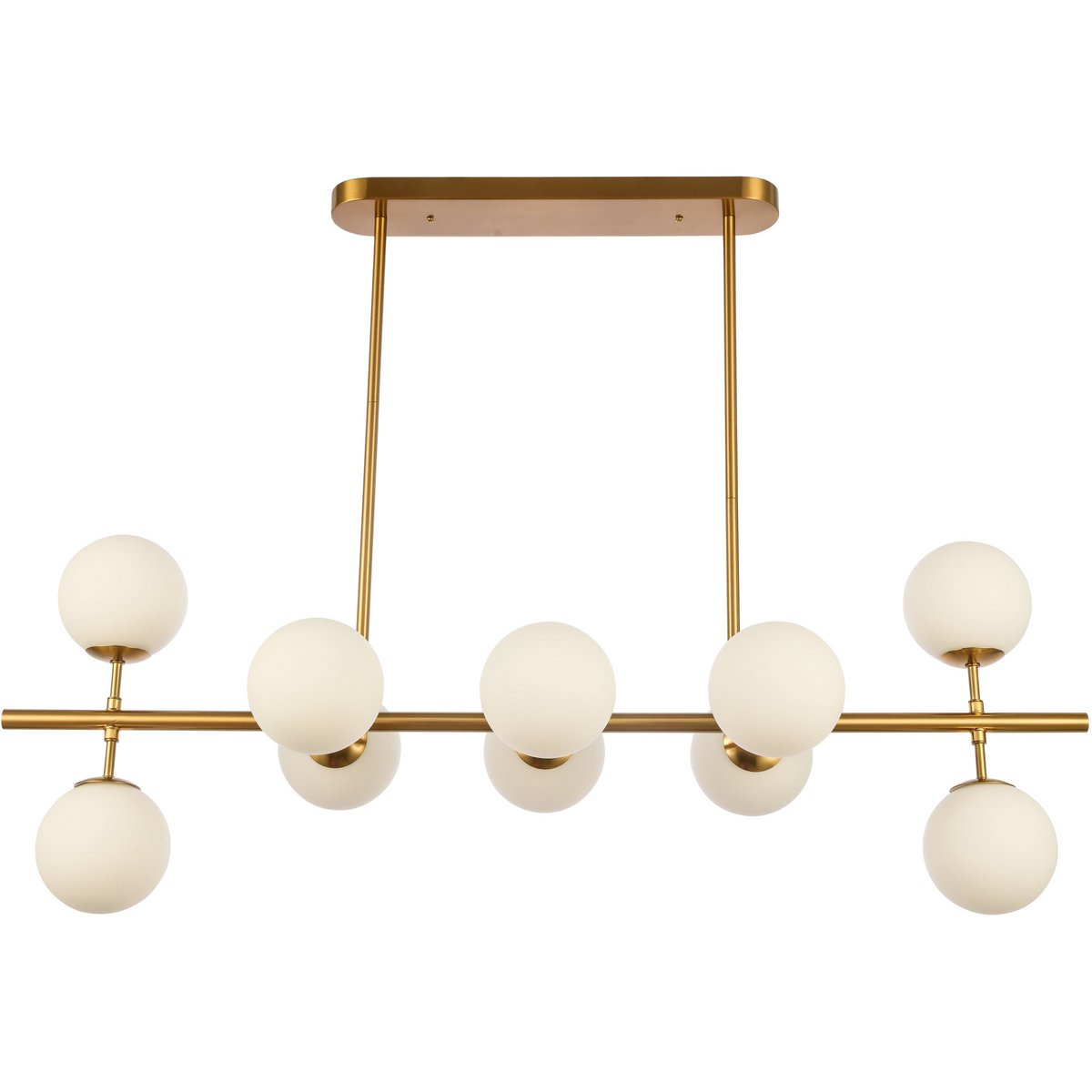 Suspension Christine White Gold