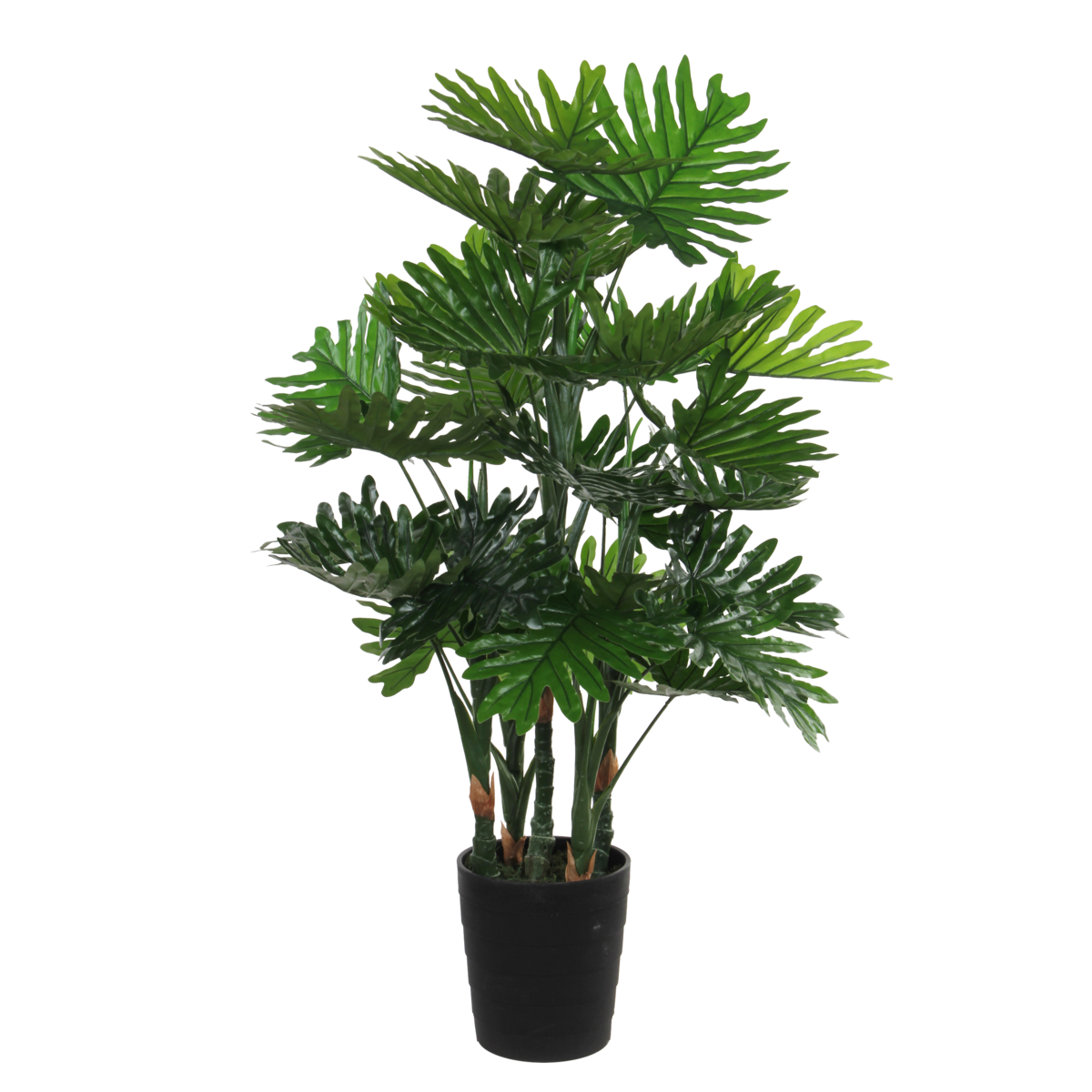 Plante Artificielle Philodendron - H120 x Ø80 cm - Vert
