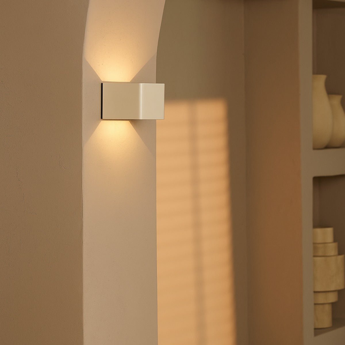 Tess Vanilla – Applique Murale - capteur de mouvement