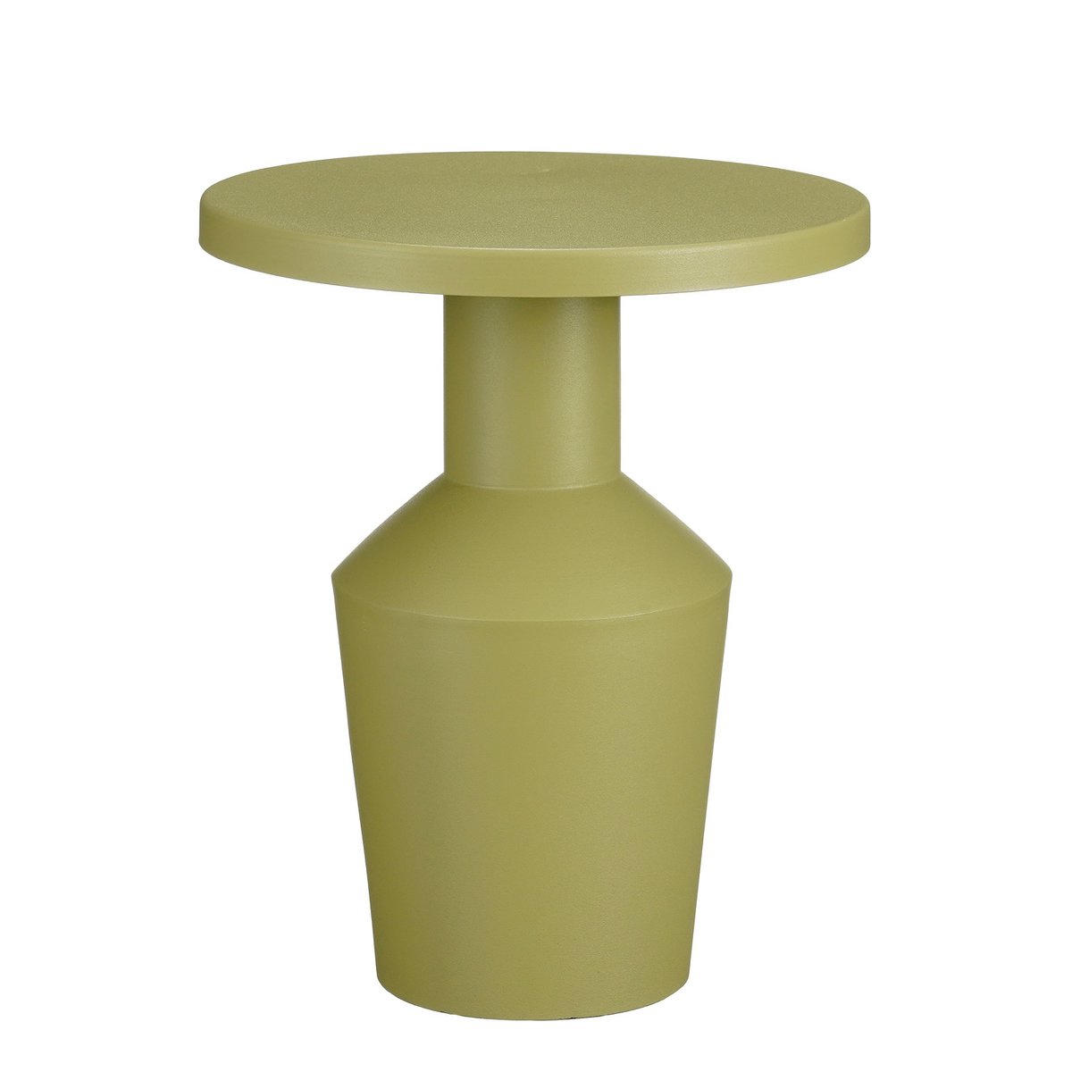 Table d'appoint Feroza - H41 X Ø34 cm - Métal - vert clair