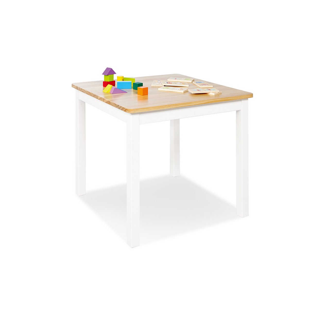 Table enfant 'Fenna', blanc/naturel