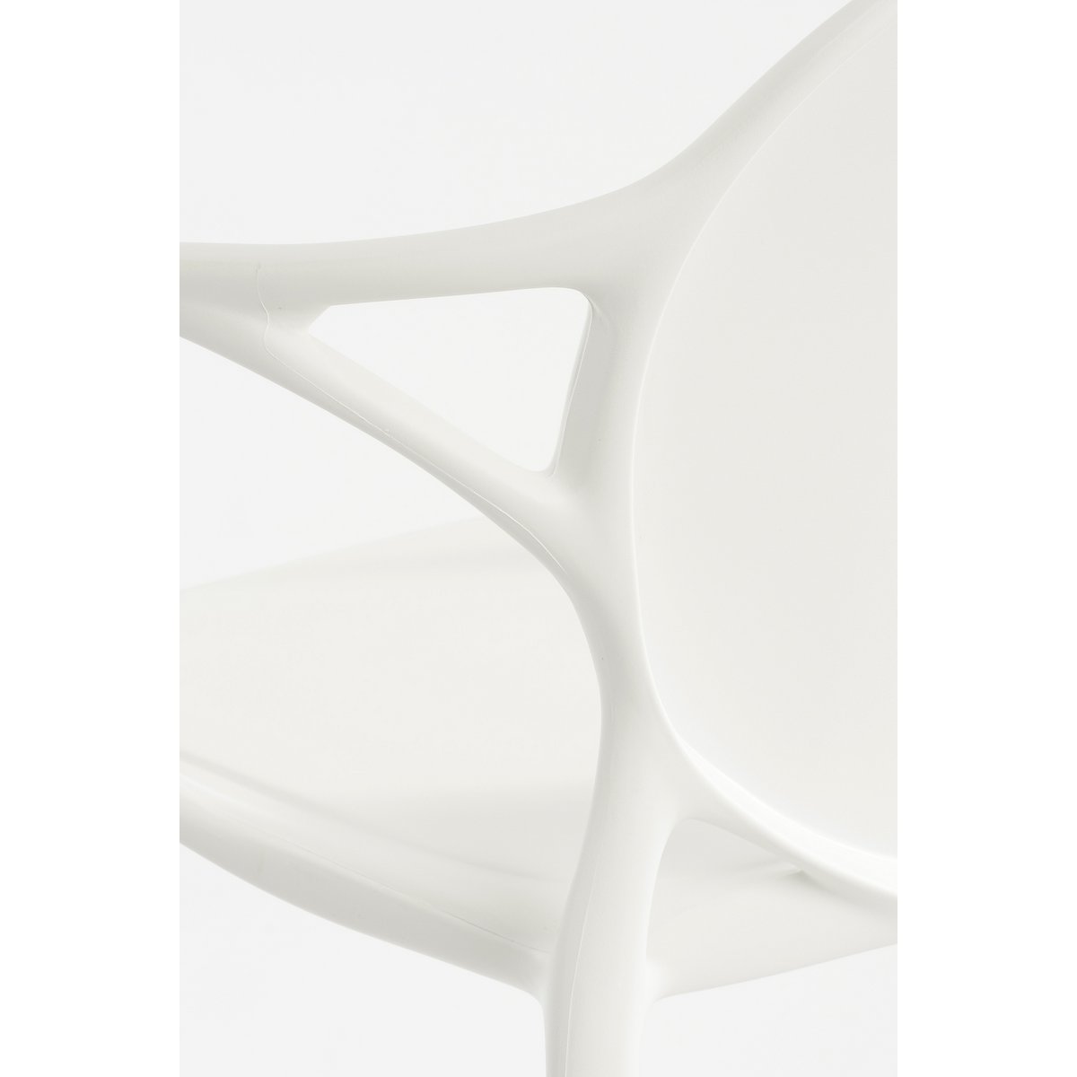 Chaise de jardin Nebraska  - Polypropylène - Blanc