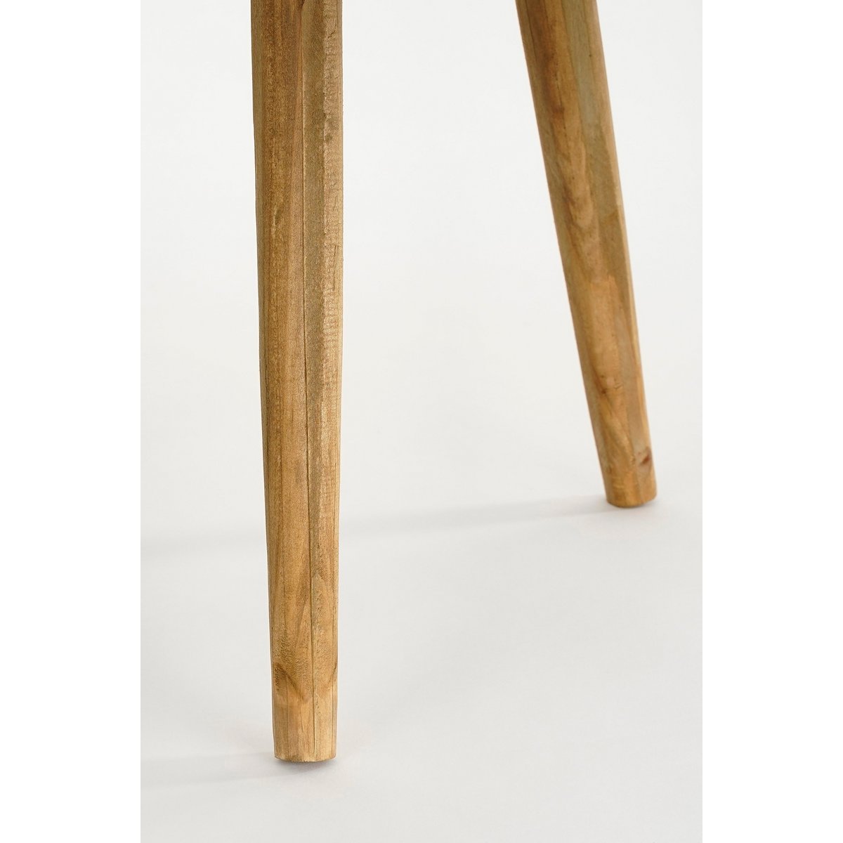 Table d'Appoint Bold - H43 x Ø40 cm - Bois Recyclé - Marron