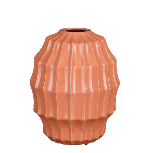 Vase Pippa - H33 x Ø27 cm - Céramique - Rose