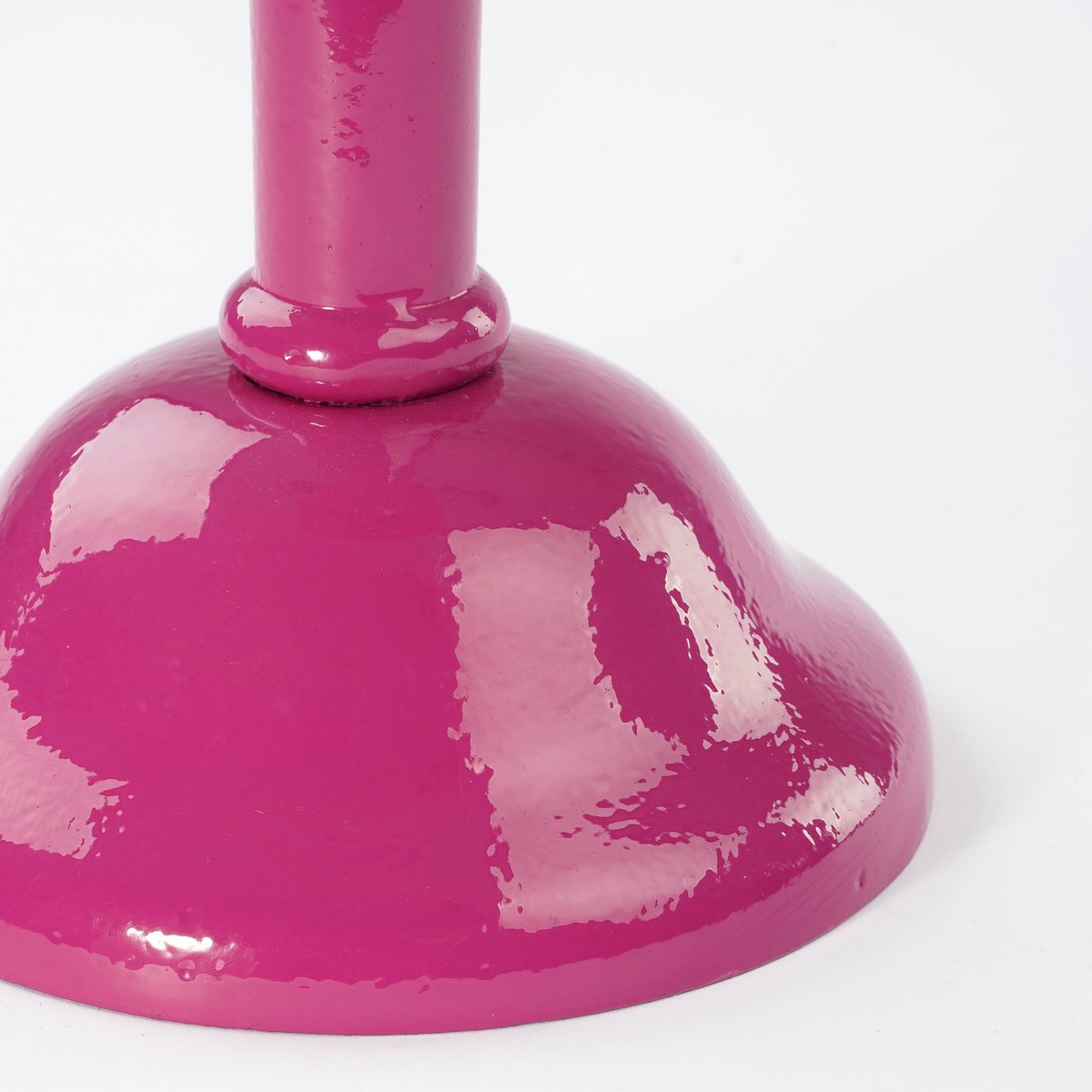 Table d'appoint Duco - H58 X Ø25 cm - Aluminium recyclé - rose