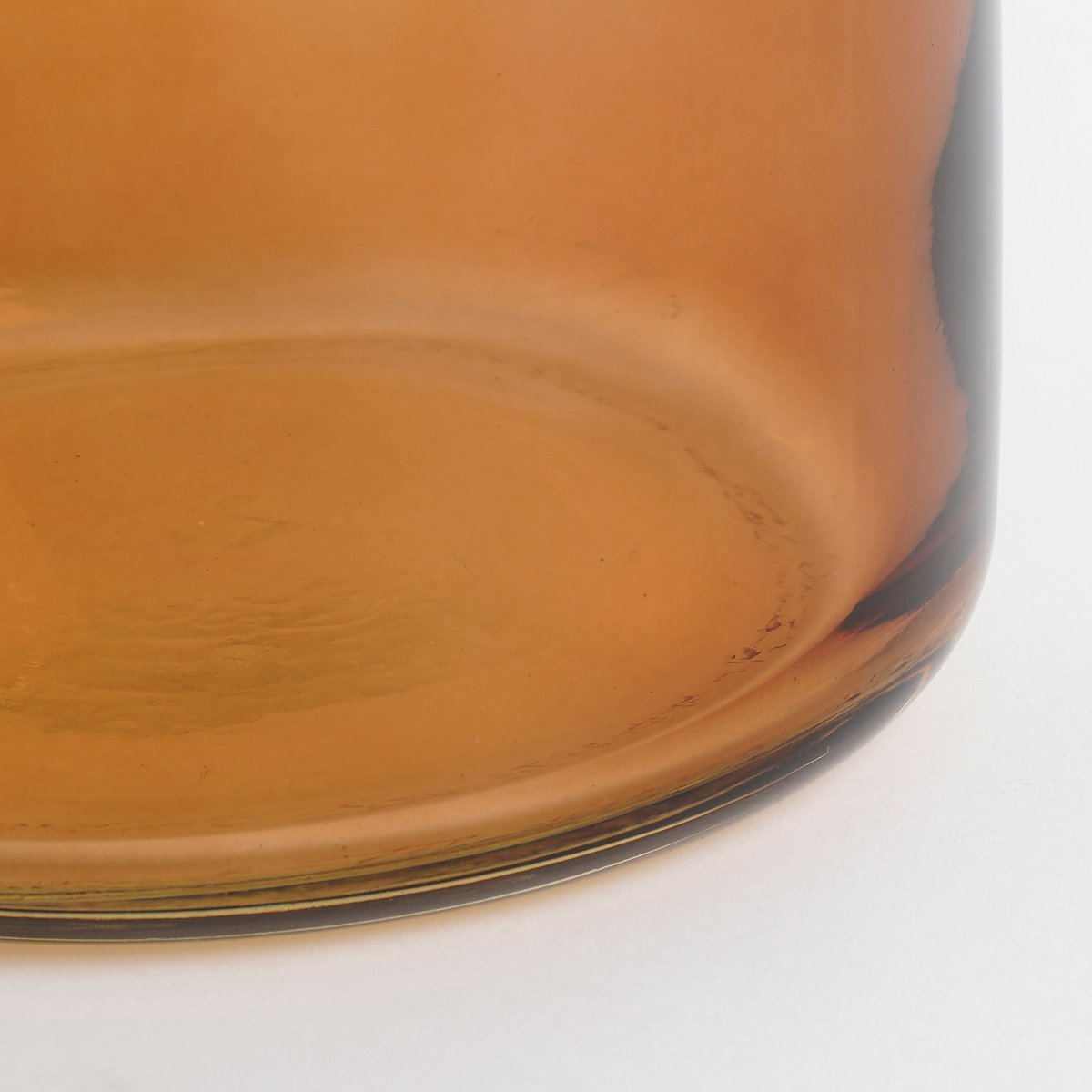 Vase de bouteille Regal - H30 X Ø16 cm - Verre - Brown