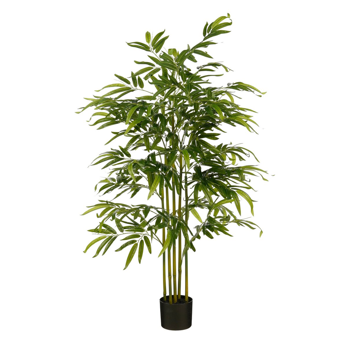 Plant artificiel en bambou dans le pot - H150 x Ø60 cm - vert