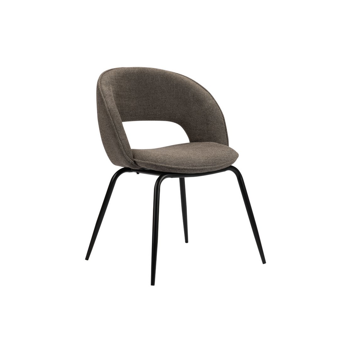 Chaise arc-en-ciel taupe (Ensemble de 2)