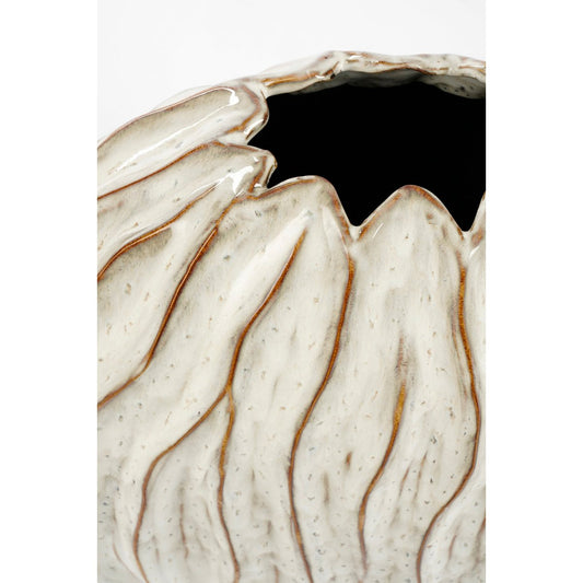 Jovi Vase - L43 x B23 x H41 cm - Céramique - blanc