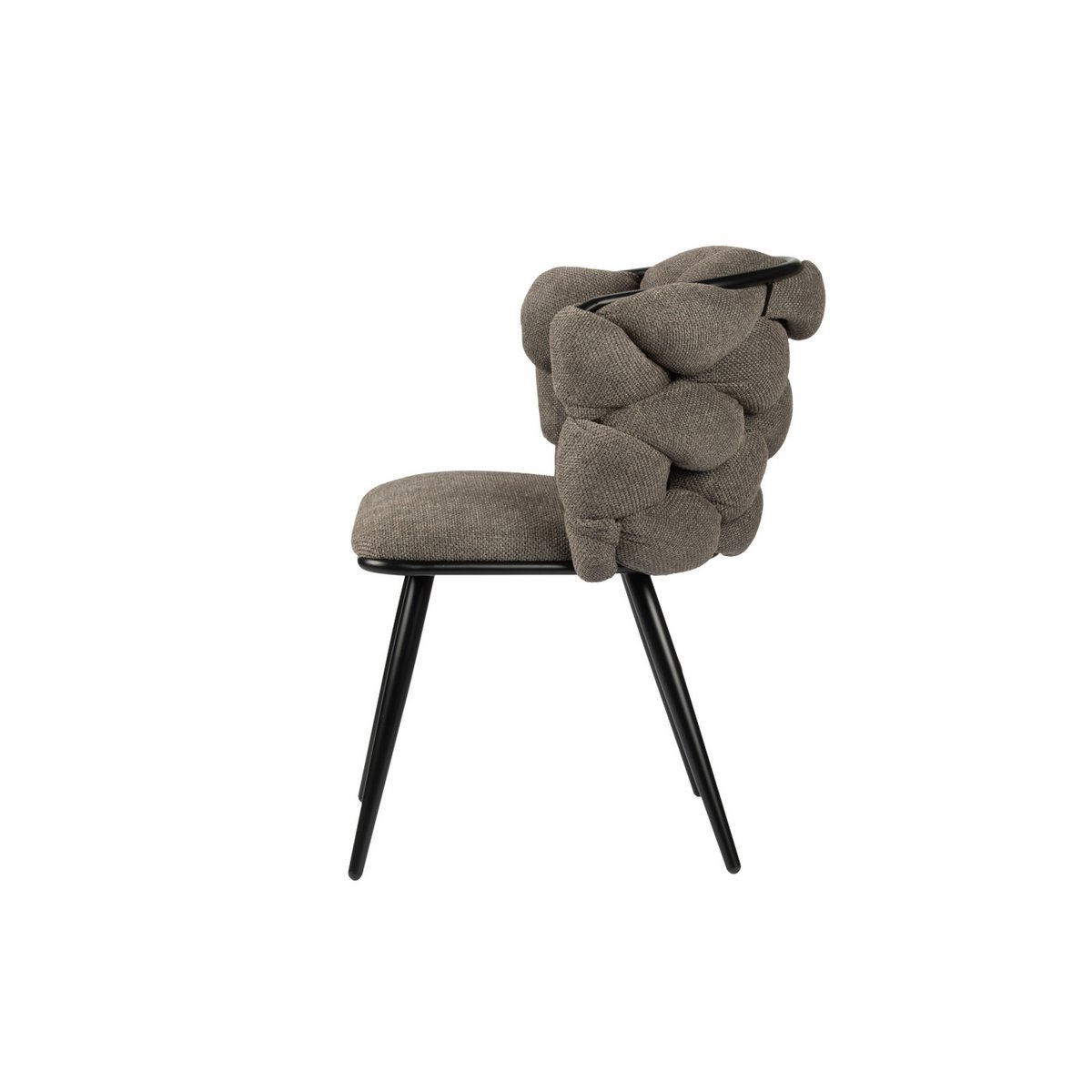 Chaise rock taupe (Lot de 2)