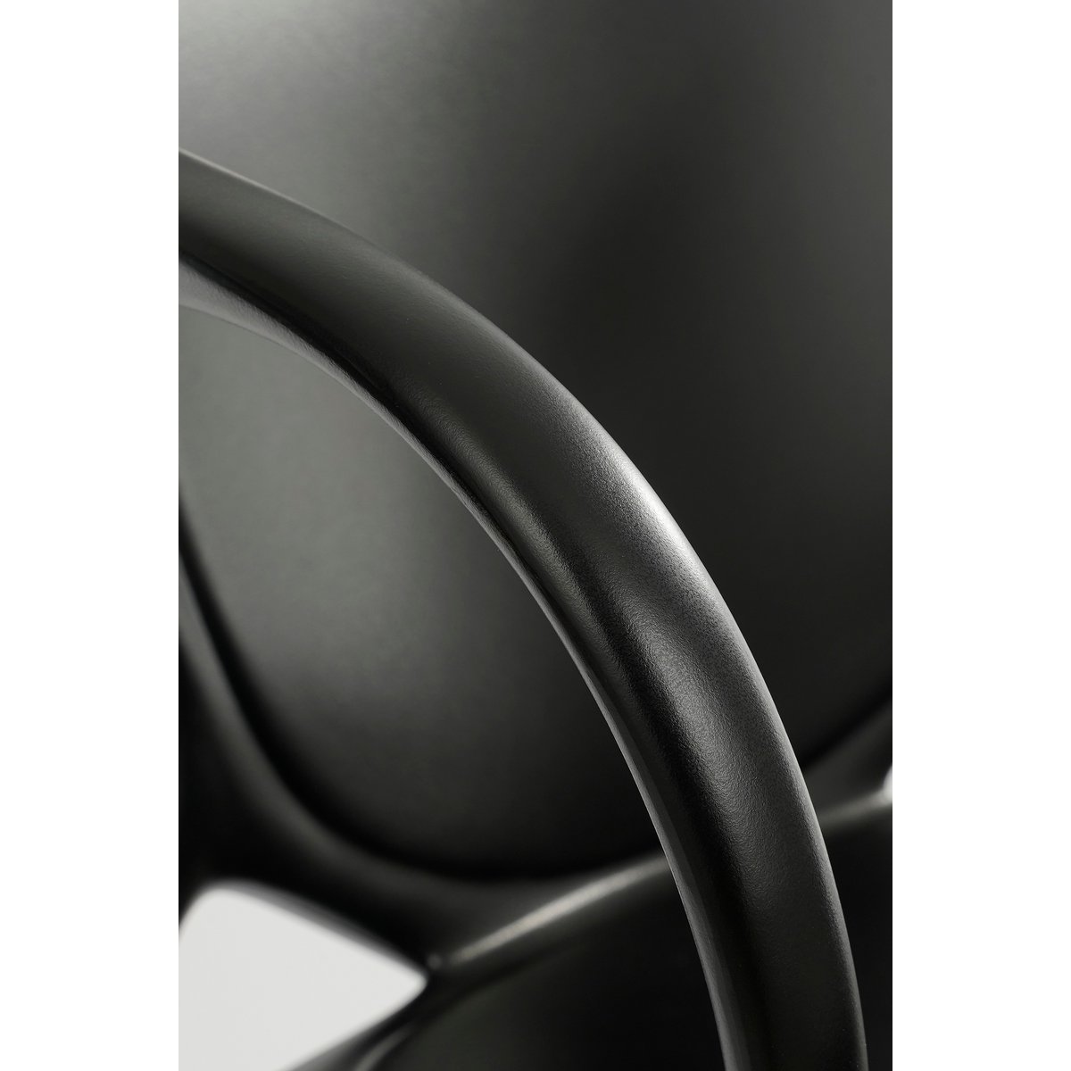 Chaise de jardin Nebraska - Polypropylène - Noir