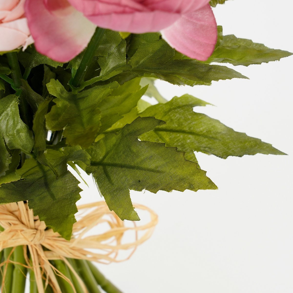 Bouquet de Fleurs Artificielles Renoncules - H35 x Ø26 cm - Rose