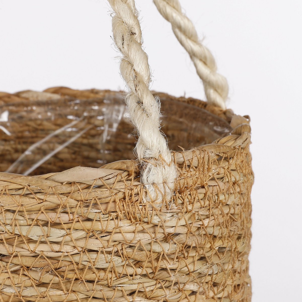 Panier à Plantes Atlantic - Lot de 2 - H16 x Ø16 cm - Marron clair