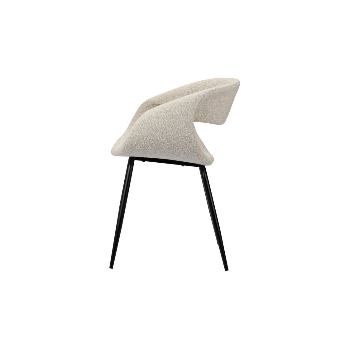 Chaise Baleine Perle Blanche (Ensemble de 2)