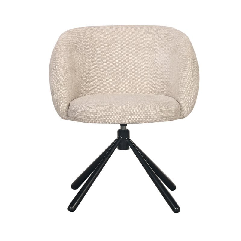 Pebble Beige Swivel Chair