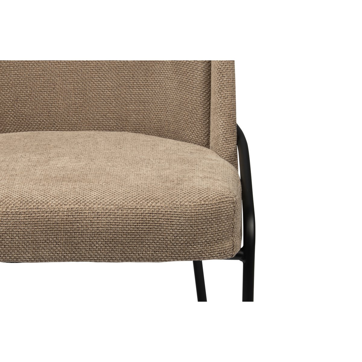 Chaise Fjord Marron (Lot de 2)