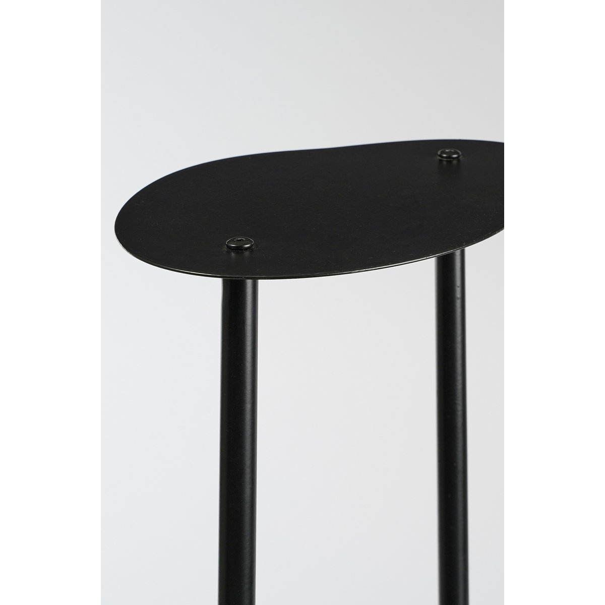 Table Plante Fonda - L48 x L27 x H100 cm - Métal - Noir