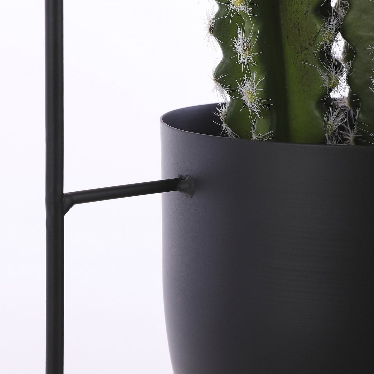 Dexter Hand Pot - L24 x B14 x H83 cm - noir