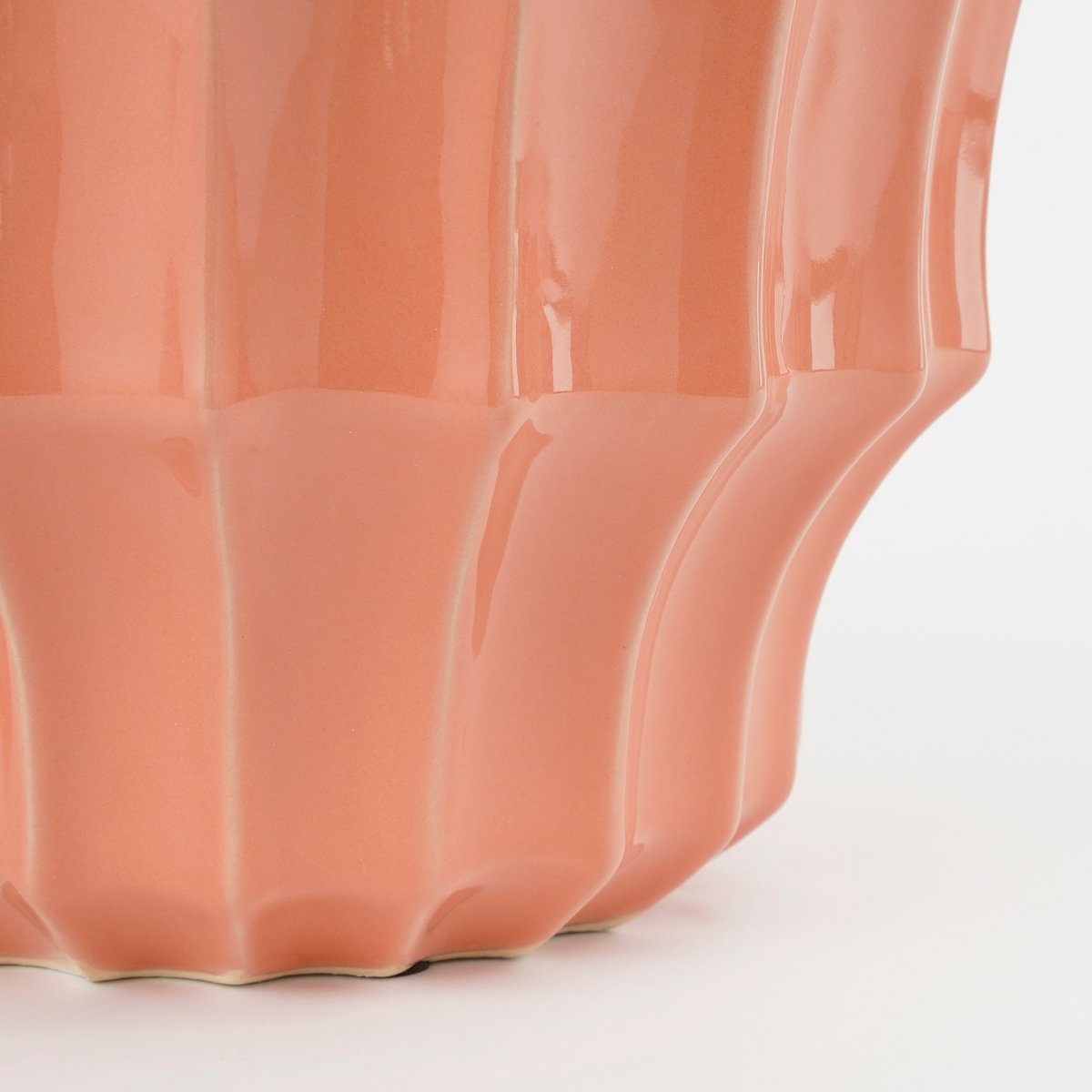 Vase Pippa - H33 x Ø27 cm - Céramique - Rose