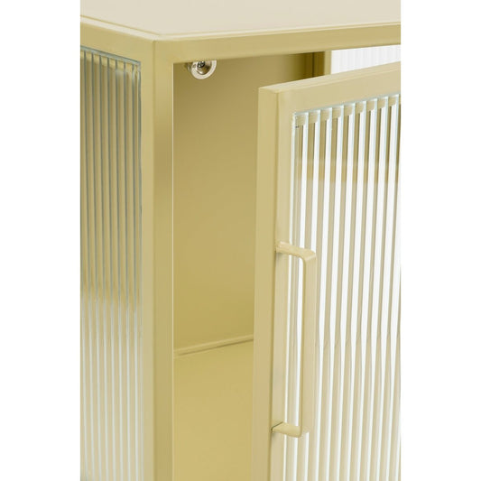 Buffet de rangement Clifton - Métal - beige