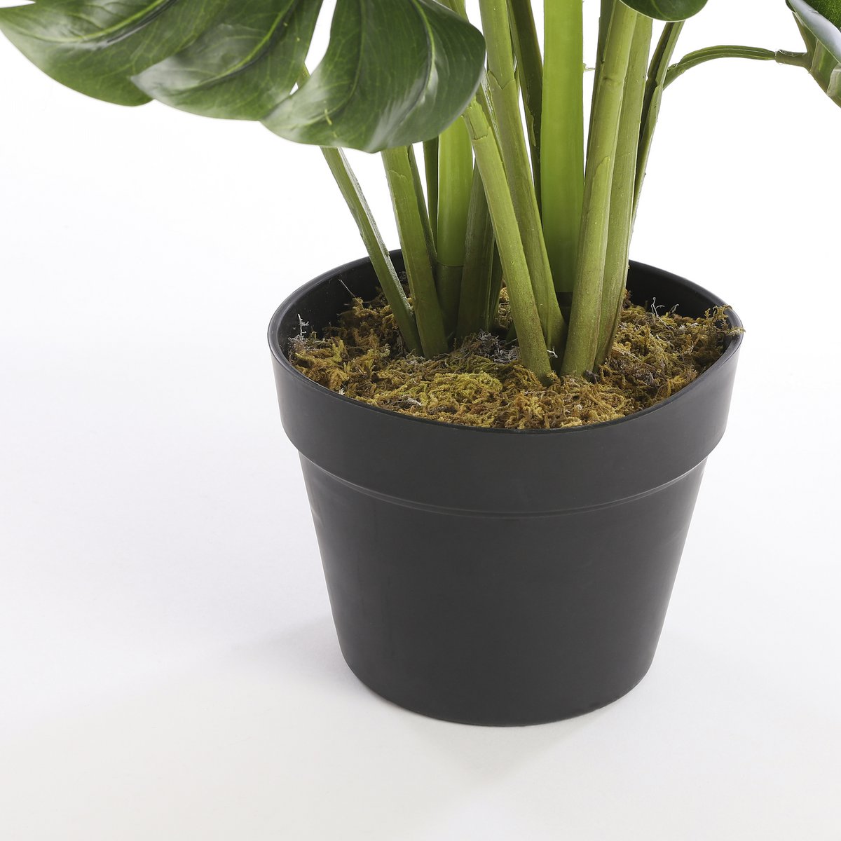 Plante Artificielle Monstera - H60 x Ø80 cm - Vert