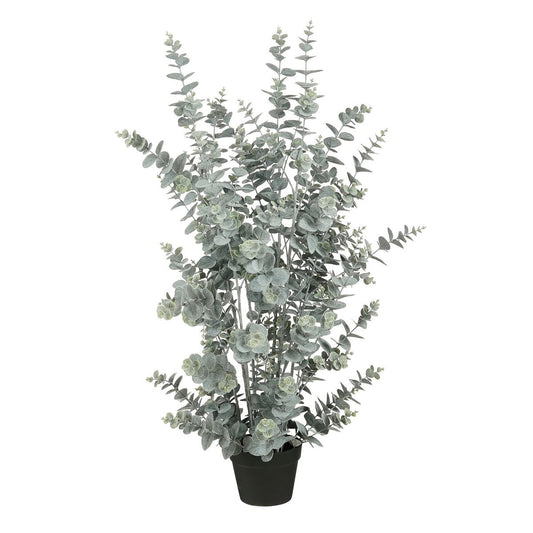 Eucalyptus plante artificielle en pot - H113 x Ø40 cm - vert