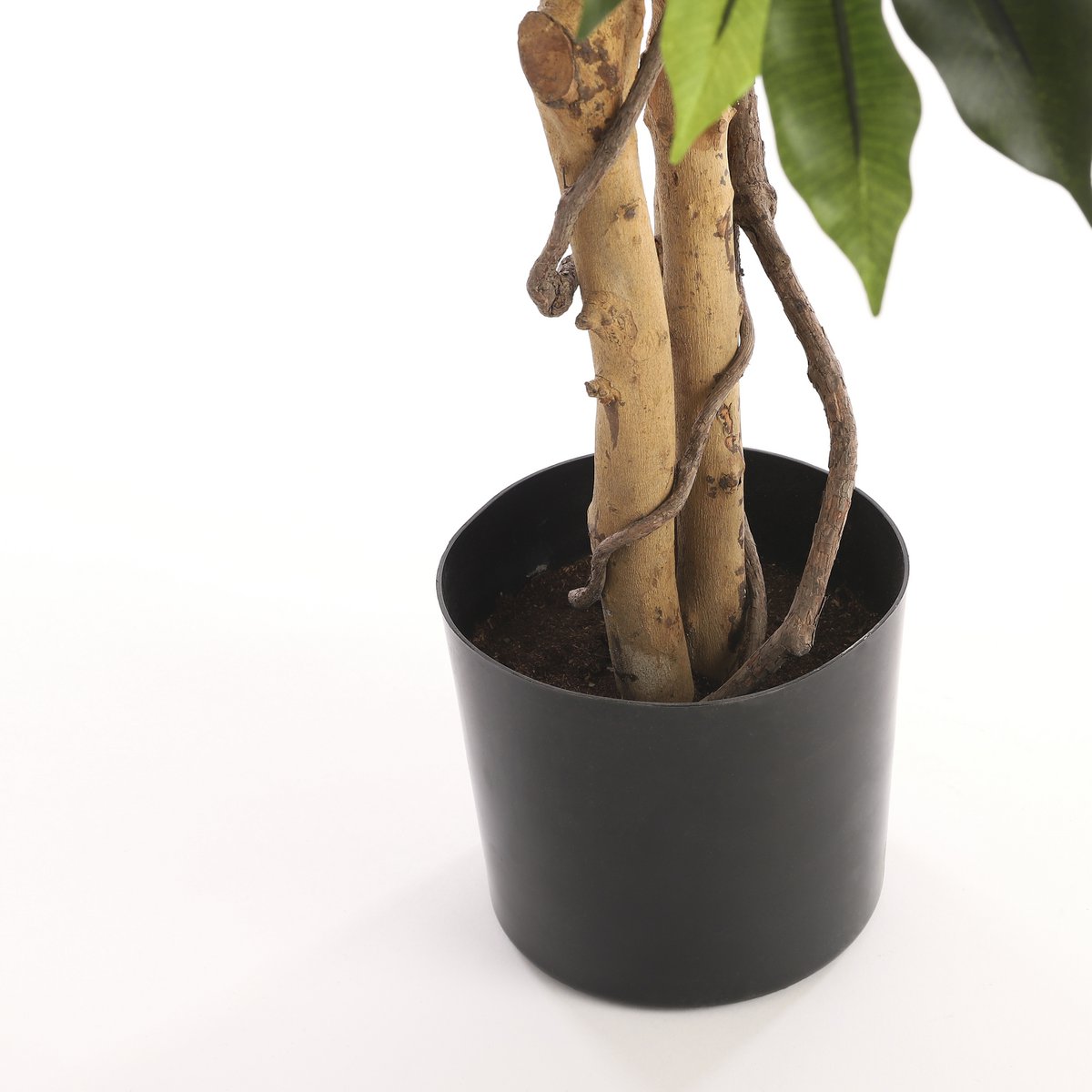Plante Ficus Artificielle - H110 x Ø65 cm - Vert