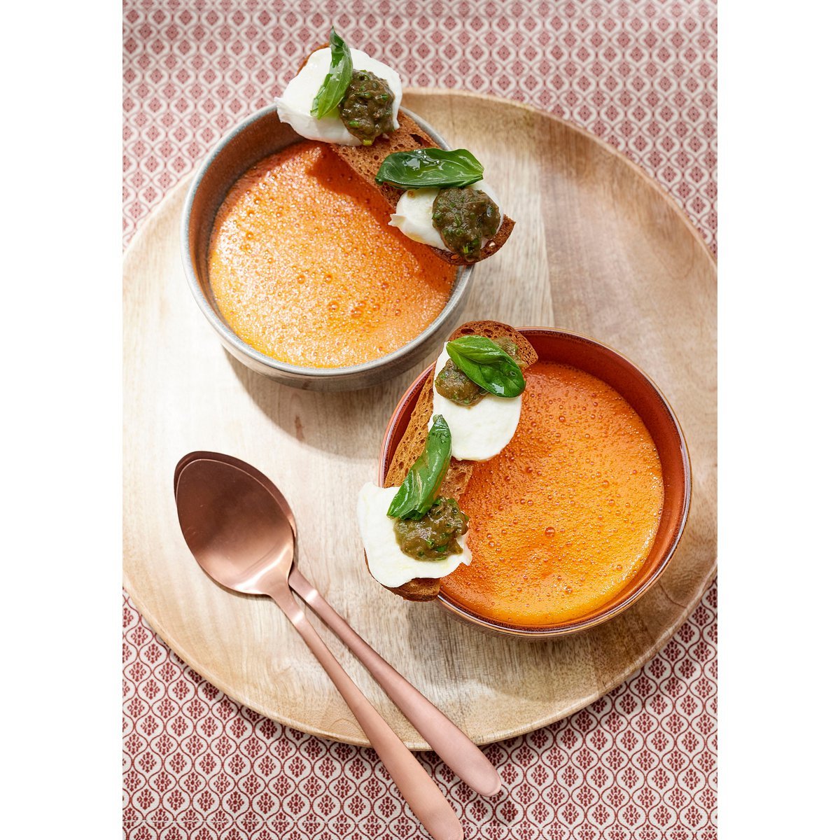 Assiette Duko - Ø30 cm - 100% Bois de Manguier FSC - Marron