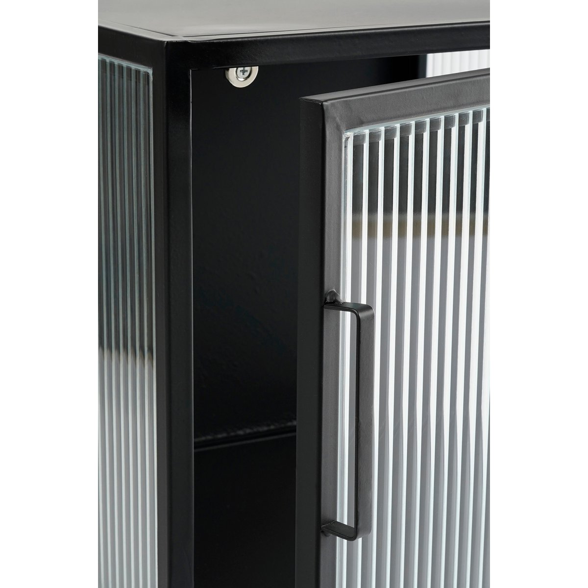 Buffet de Rangement Clifton - Métal - noir