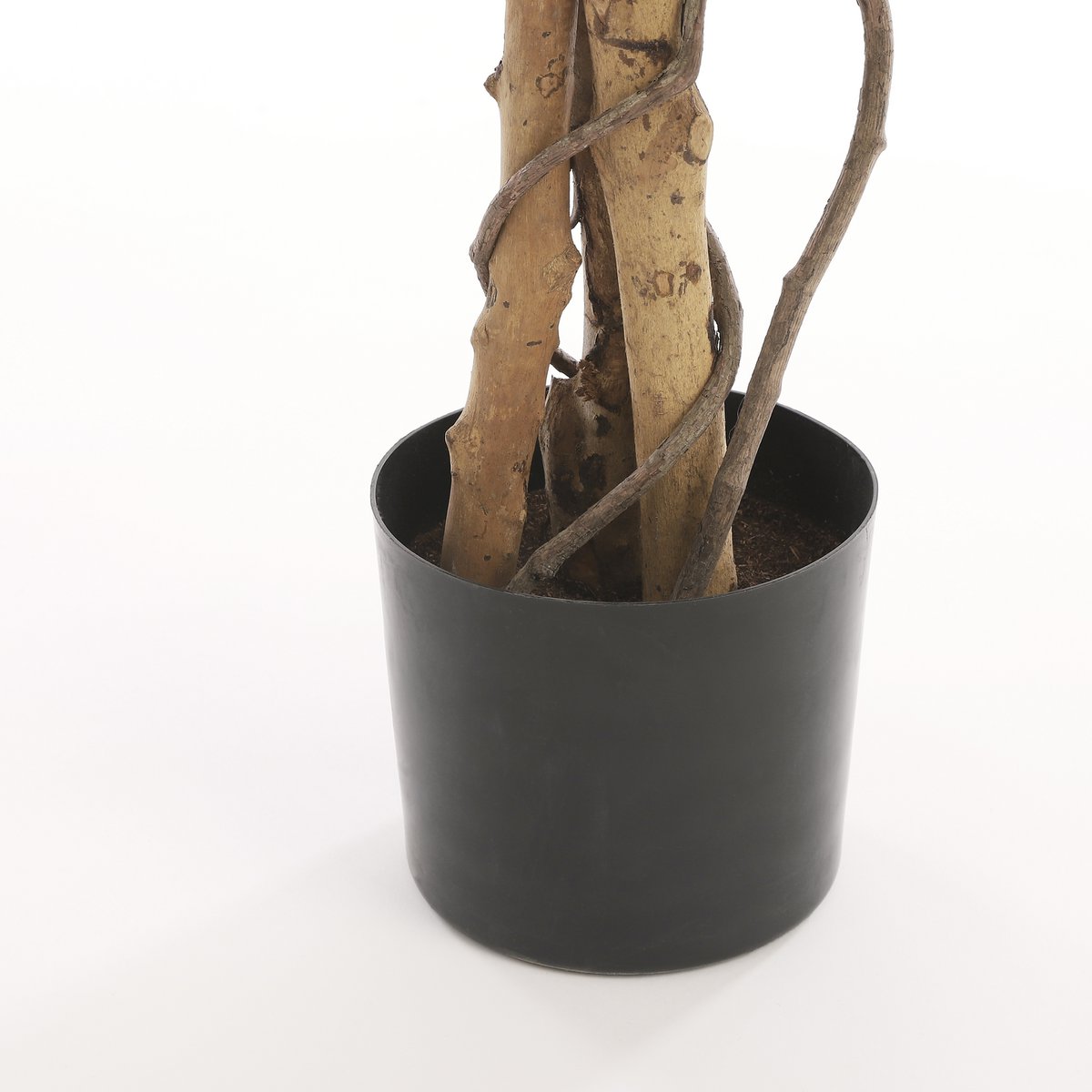 Plante Ficus Artificielle - H150 x Ø75 cm - Vert Panaché