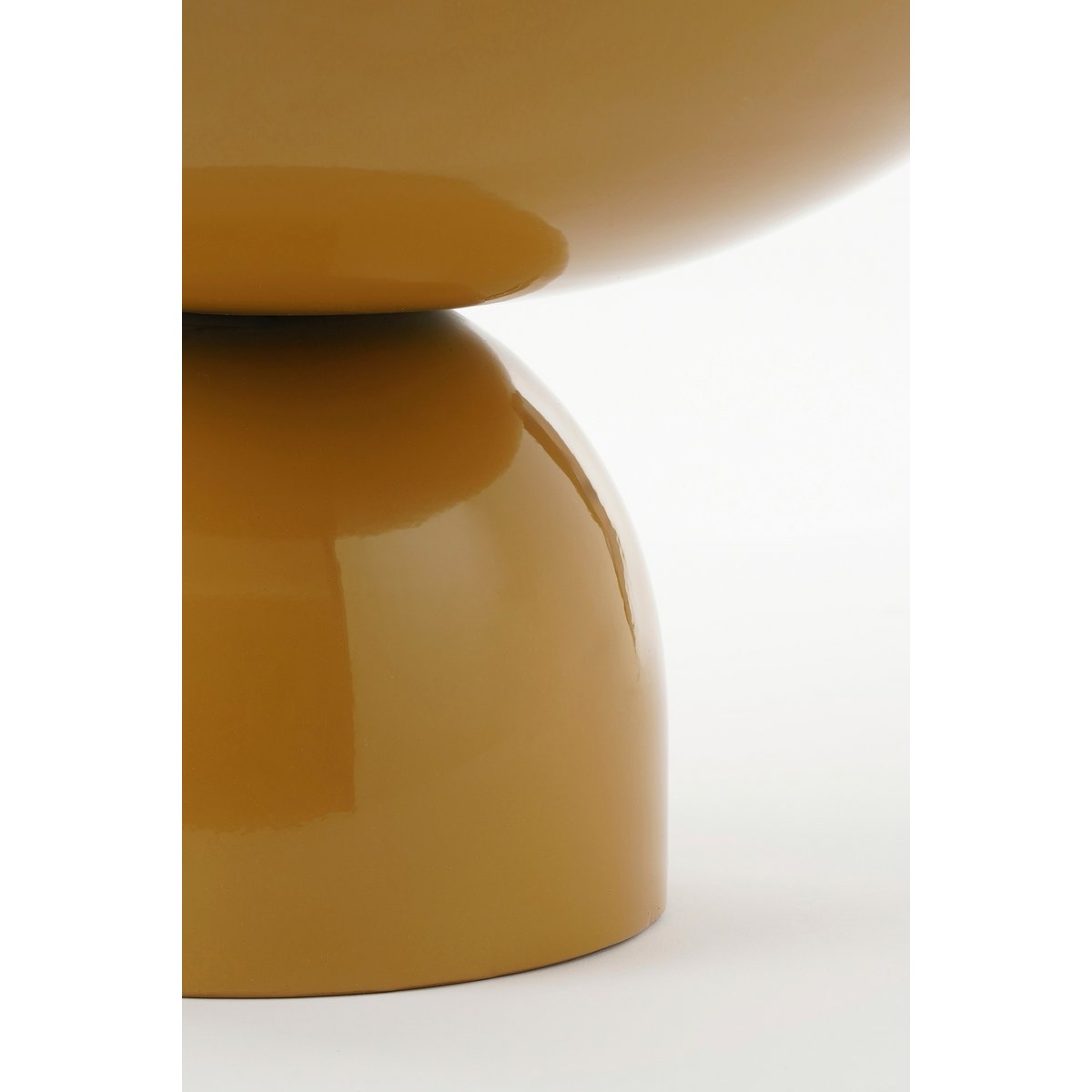 Table d'appoint Celise - H28 X Ø47 cm - Métal - Brown